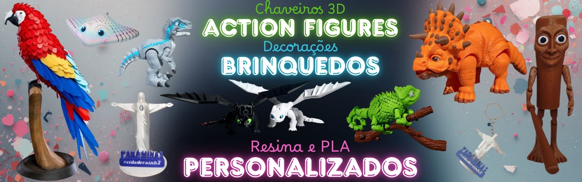 Brinquedos 3D