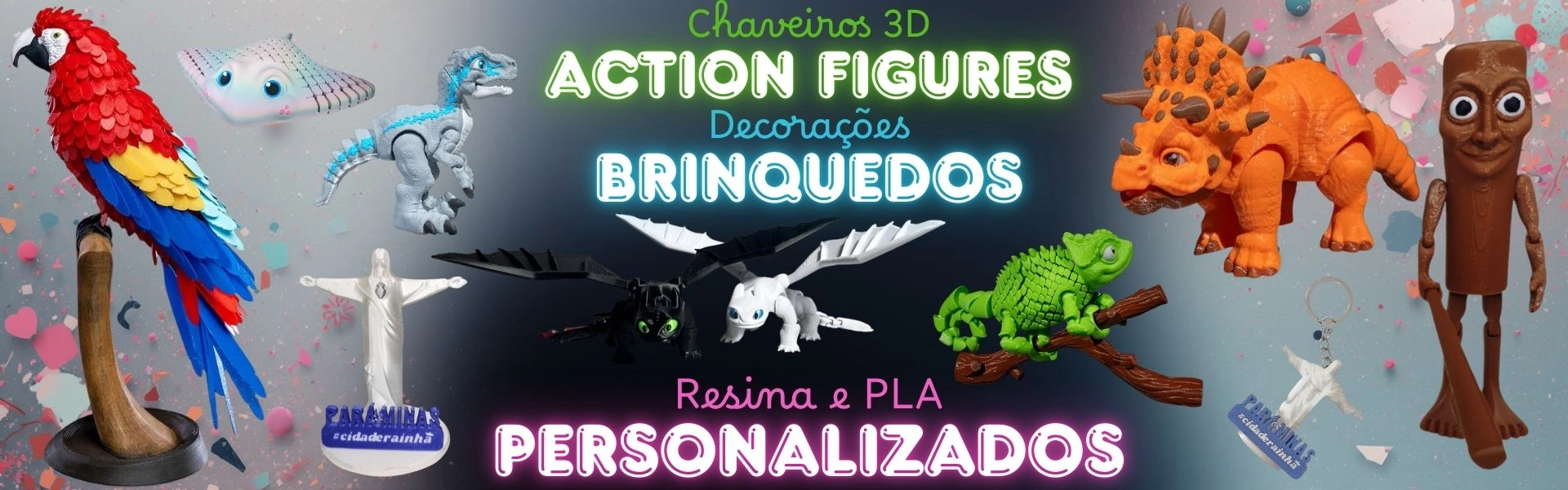 Brinquedos 3D