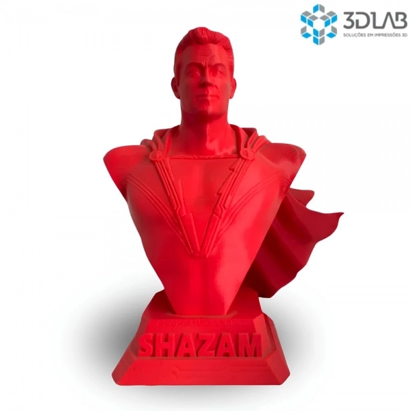 Filamento 3D Lab - PLA Speed Premium Vermelho - 1Kg