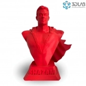 Filamento 3D Lab - PLA Speed Premium Vermelho - 1Kg