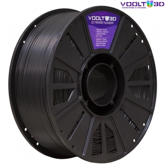 Filamento ABS Preto High Speed Premium - 1Kg