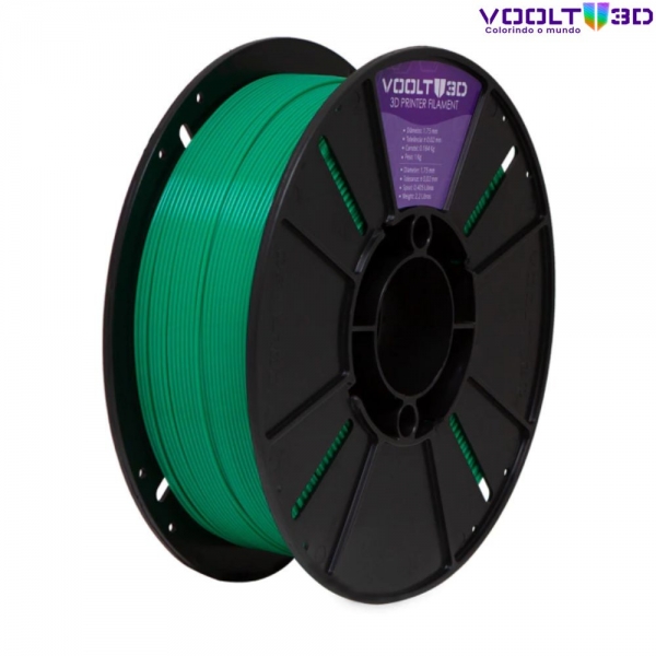 Filamento PLA Verde High Speed Premium - 1Kg