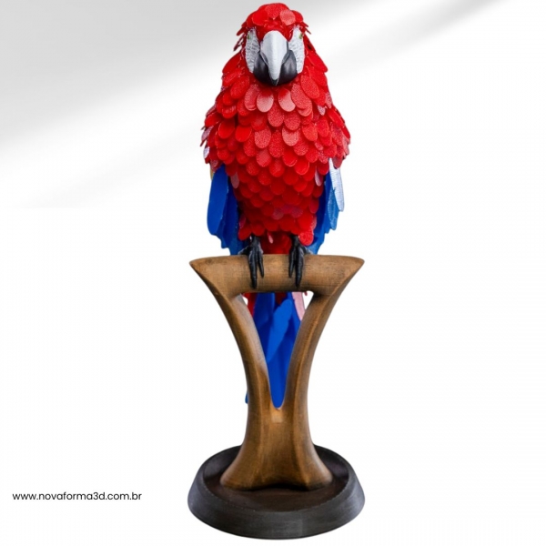 Arara Canindé Puzzle 3D