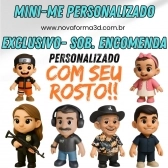 Mini-ME 3D Personalizado | Miniatura com Seu Rosto (12 cm)