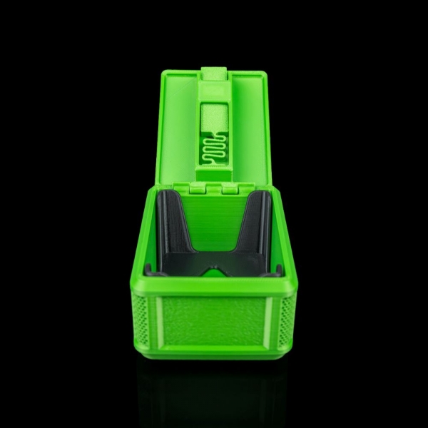 Caixa de figurinhas - (Verde Solido) p/ 250 fig.