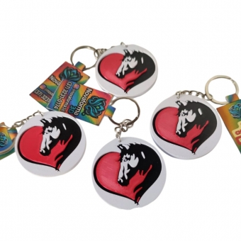 Chaveiro Cavalo Coração