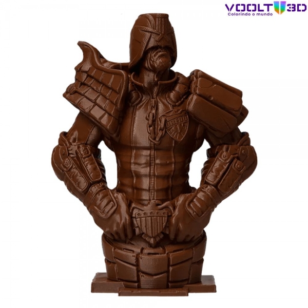 Filamento PLA Marrom High Speed Premium - 1Kg