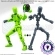Boneco Dummy 3D Articulado + Acessórios