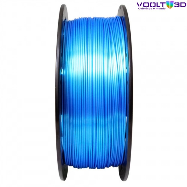 Filamento PLA Azul Sky V-Silk High Speed Premium - 1Kg