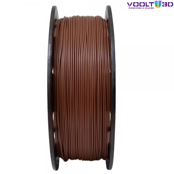 Filamento PLA Marrom High Speed Premium - 1Kg