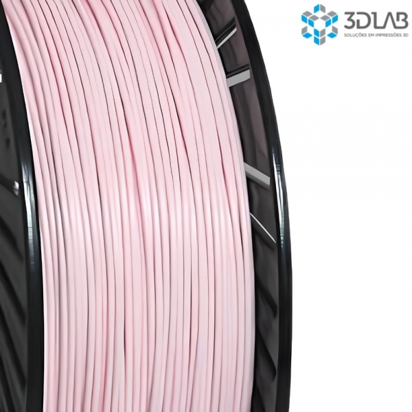 Filamento 3D Lab - PLA Speed Premium Rosa Bebê - 1Kg
