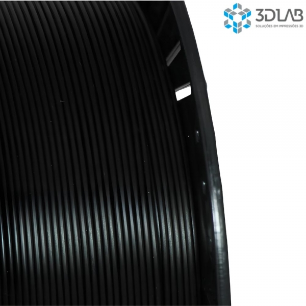 Filamento 3D Lab - PLA Speed Premium Preto  - 1Kg
