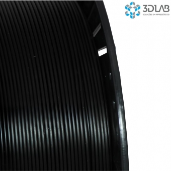Filamento 3DLab PLA Speed Premium Preto  - 1Kg