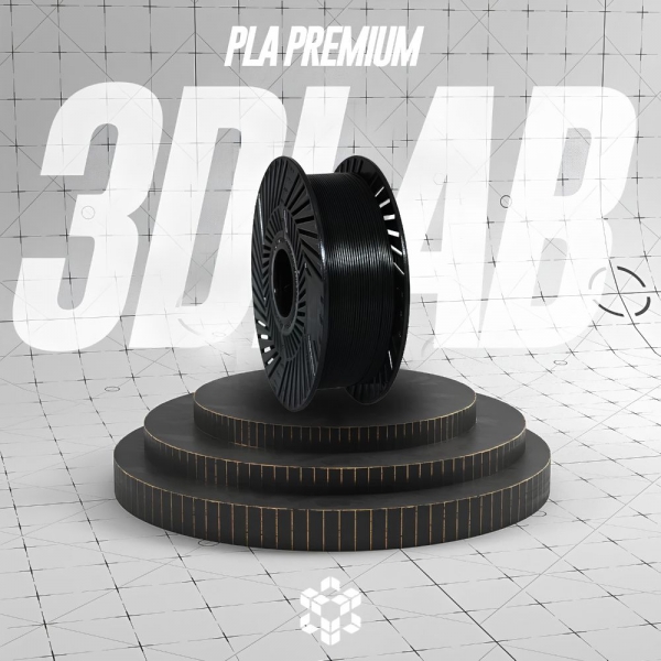 Filamento PLA Speed Premium Preto  - 1Kg