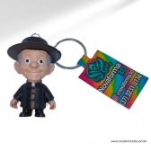 Chaveiro Mini Padre Libério Minimalista 3D (5 cm)