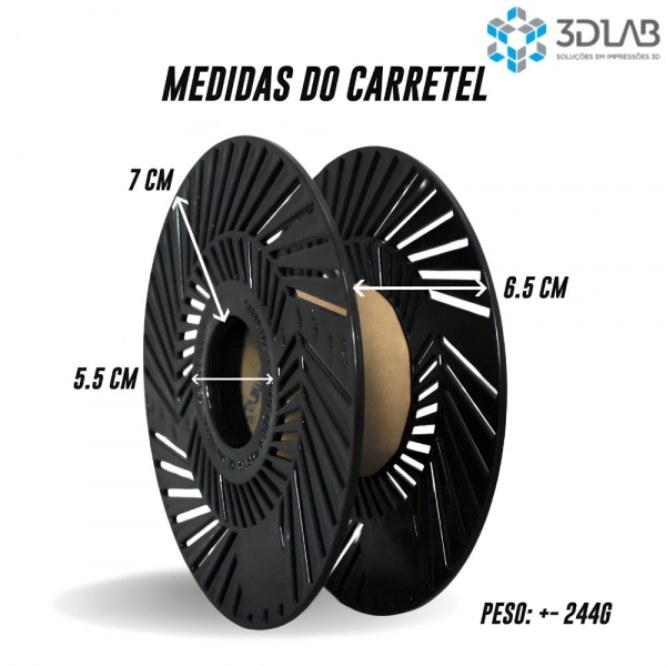 Filamento 3D Lab - PLA Speed Premium Azul - 1Kg