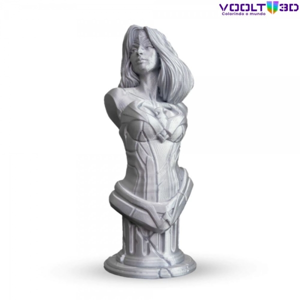 Filamento PLA Alumínio V-Silk High Speed Premium - 1Kg