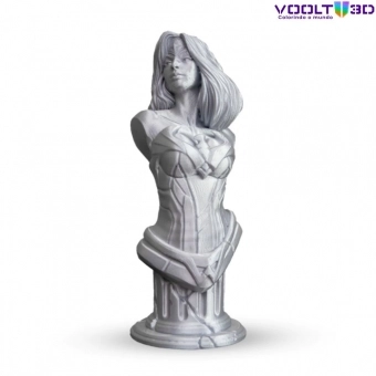 Filamento PLA Alumínio V-Silk High Speed Premium - 1Kg