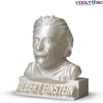 Filamento PLA Branco Pérola V-Silk High Speed Premium - 1Kg