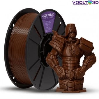 Filamento PLA Marrom High Speed Premium - 1Kg