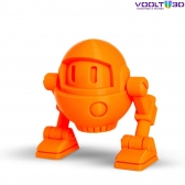 Filamento PLA Laranja High Speed Premium - 1Kg