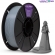 Filamento Voolt 3D - PLA Cinza Claro Velvet High Speed Premium - 1Kg