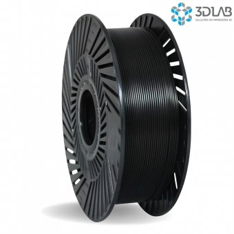 Filamento 3DLab PLA Speed Premium Preto  - 1Kg
