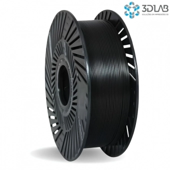 Filamento 3DLab PLA Speed Premium Preto  - 1Kg