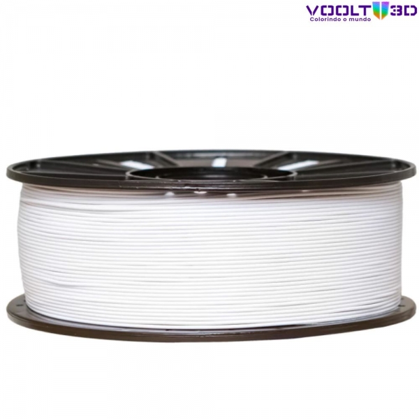 Filamento ABS Branco Dental High Speed Premium - 1Kg