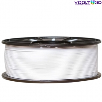 Filamento ABS Branco Dental High Speed Premium - 1Kg