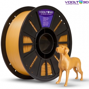 Filamento PLA Marrom Caramelo High Speed Premium - 1Kg