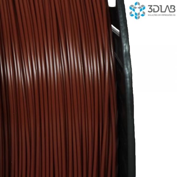 Filamento 3D Lab - PLA Speed Premium Marrom - 1Kg
