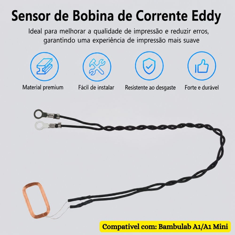 Sensor de Bobina de Corrente Eddy Bambulab A1  / A1 Mini