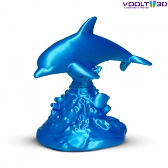 Filamento PLA Azul Sky V-Silk High Speed Premium - 1Kg