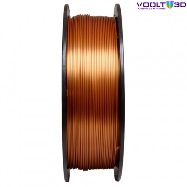 Filamento PLA Cobre V-Silk High Speed Premium - 1Kg