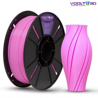 Filamento PLA Rosa High Speed Premium - 1Kg