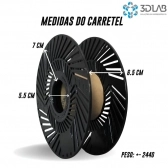 Filamento 3D Lab - PLA Speed Premium Marrom - 1Kg