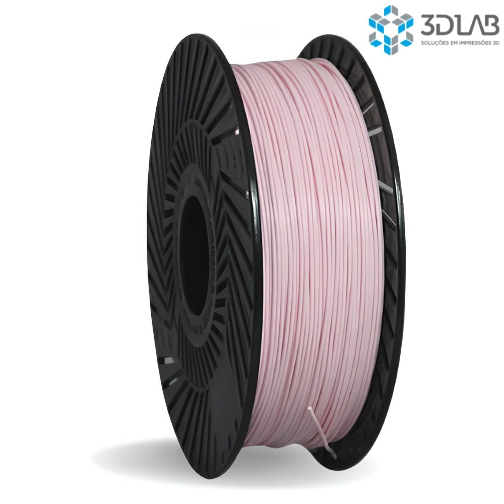 Filamento 3D Lab - PLA Speed Premium Rosa Bebê - 1Kg