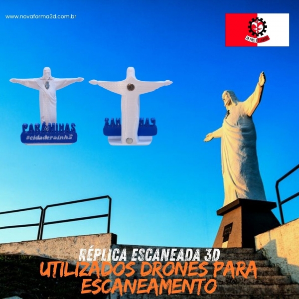 Imã Cristo de Pará de Minas (6,5 cm)