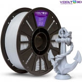 Filamento PLA Cinza Claro High Speed Premium - 1Kg