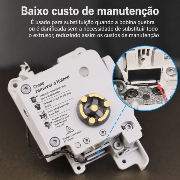 Sensor de Bobina de Corrente Eddy Bambulab A1  / A1 Mini