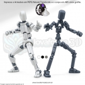Boneco Dummy 3D Articulado + Acessórios