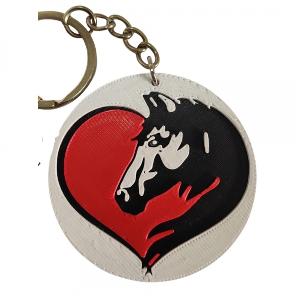 Chaveiro Cavalo Coração