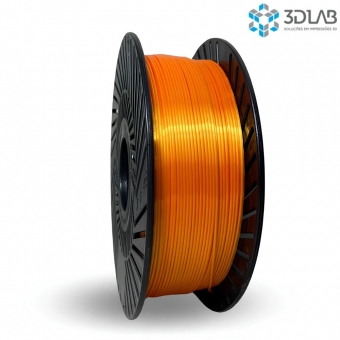 Filamento 3D Lab - PLA Silk Ouro - 1Kg