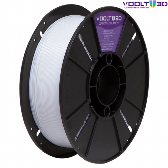 Filamento PETG HF Branco Dental High Fluidity Premium - 1Kg
