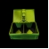 Caixa de figurinhas Dupla - (DuoColor Verde/Dourado) p/ 500 fig.