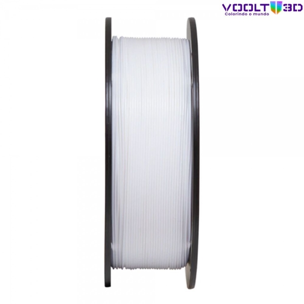 Filamento PETG HF Branco Dental High Fluidity Premium - 1Kg