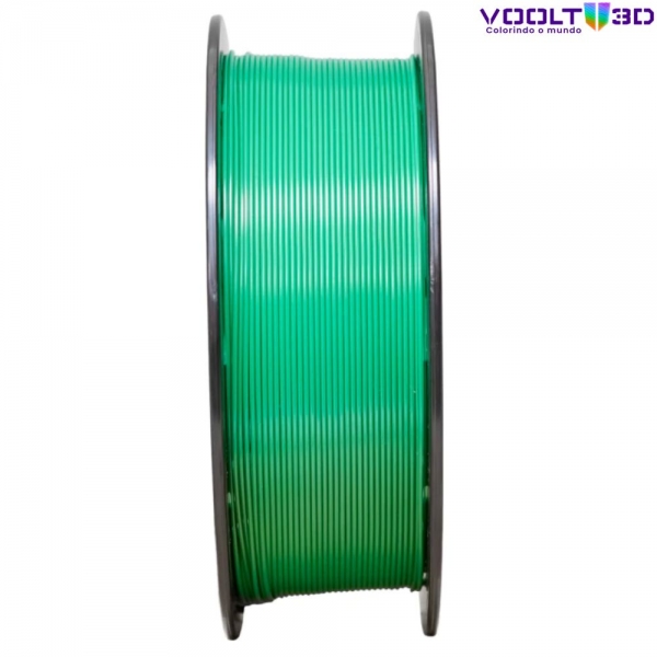 Filamento PETG HF Verde High Fluidity Premium - 1Kg