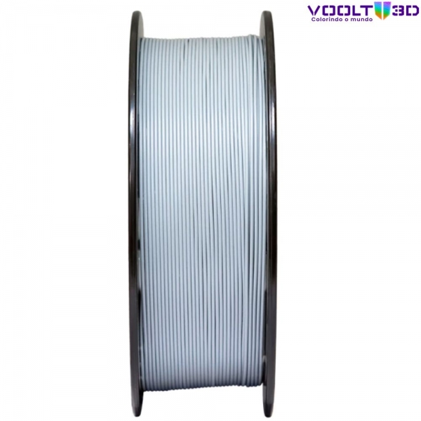 Filamento PLA Cinza Claro High Speed Premium - 1Kg