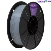 Filamento Voolt 3D - PLA Cinza Claro Velvet High Speed Premium - 1Kg